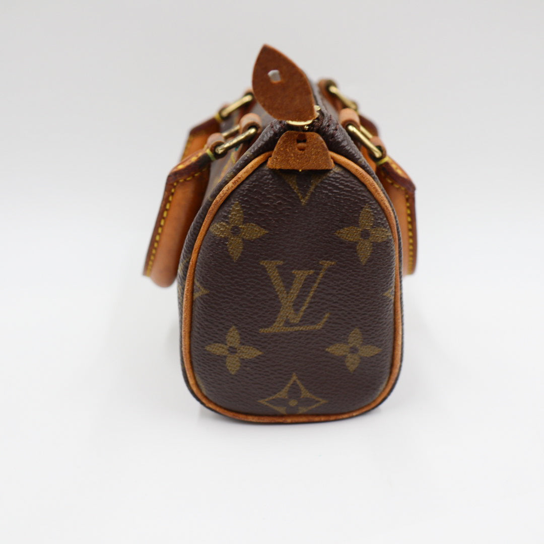 Louis Vuitton Nano Speedy Bandouliere  Monogramm - 1266