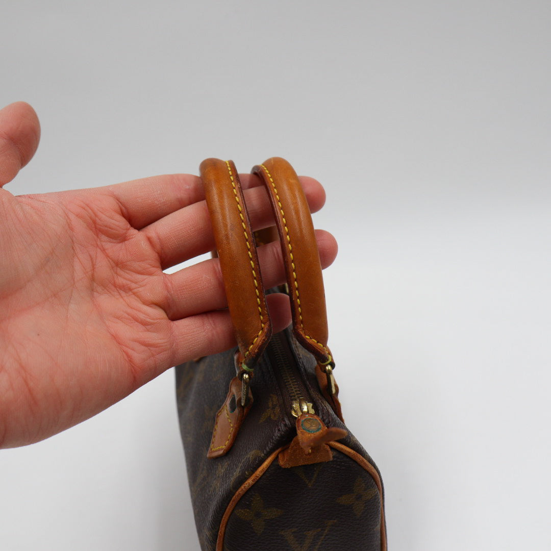 Louis Vuitton Nano Speedy Bandouliere  Monogramm - 1266