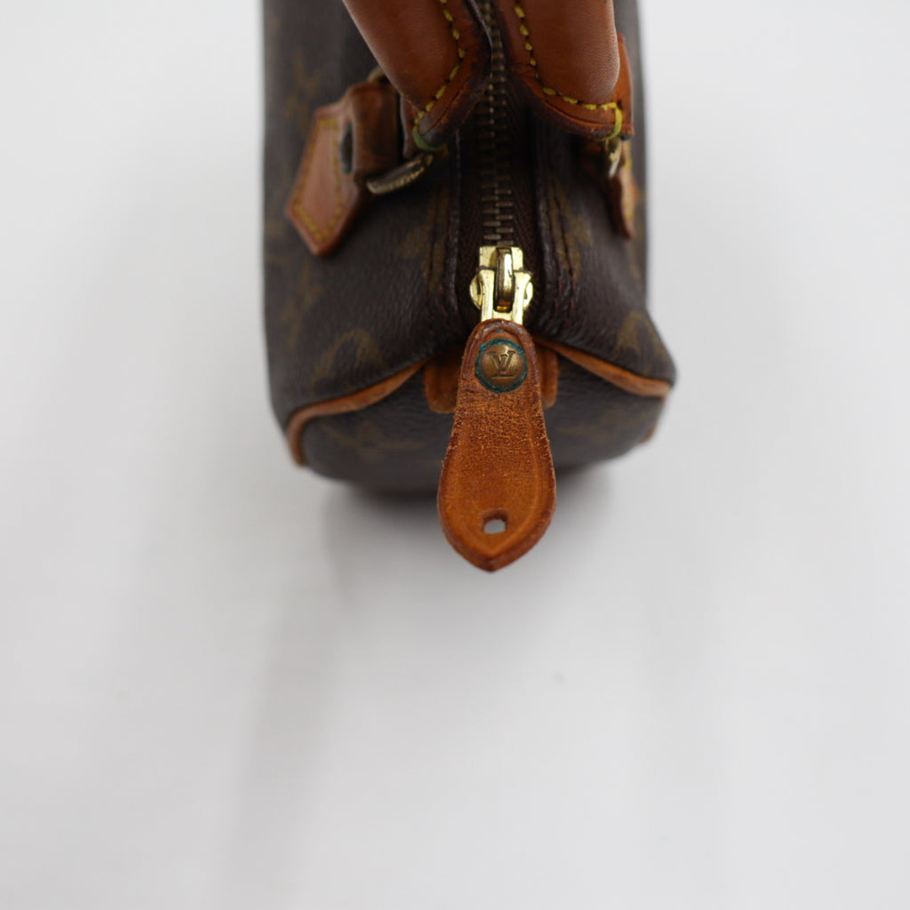 Louis Vuitton Nano Speedy Bandouliere  Monogramm - 1266