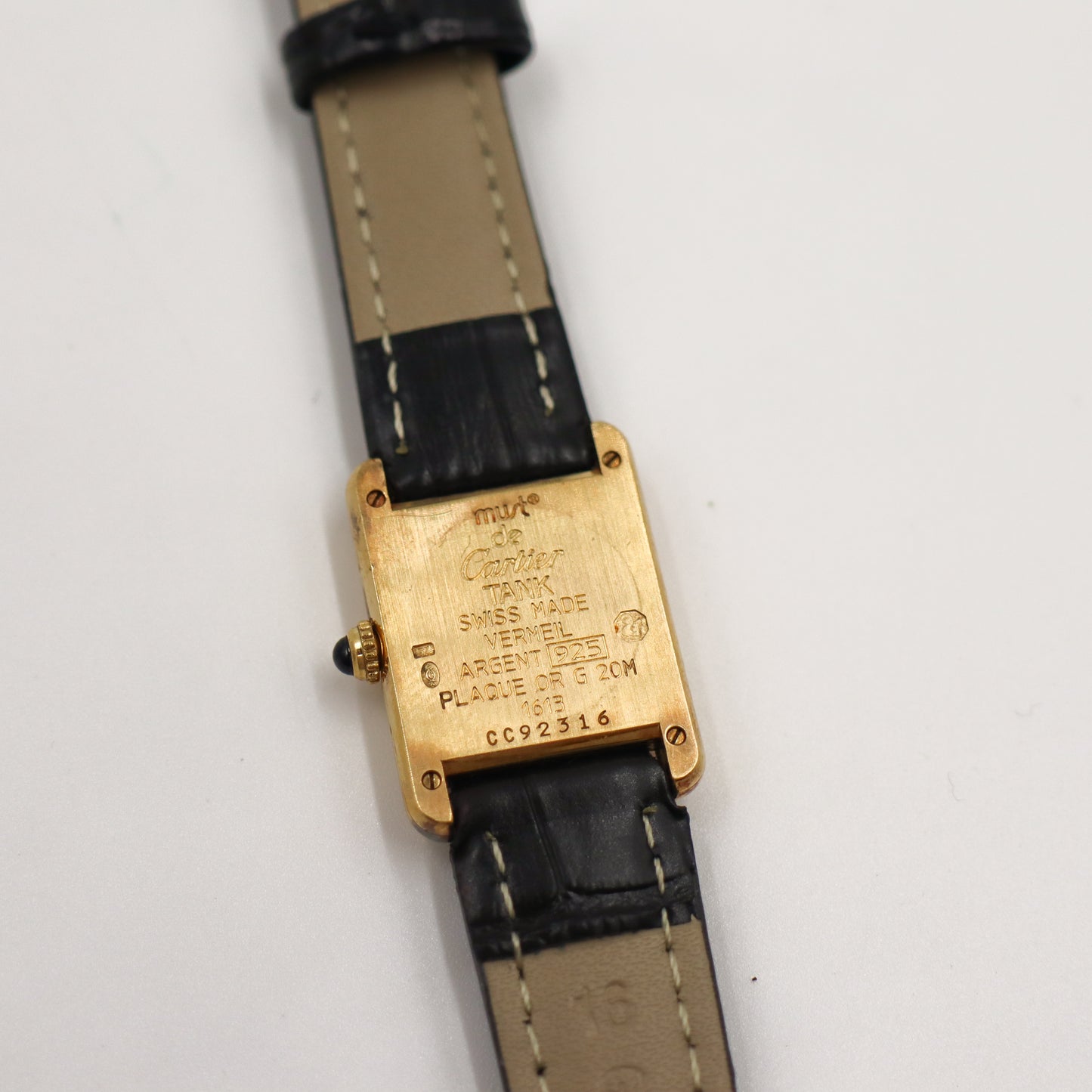 Cartier Tank Must Vermeil 925 - 672