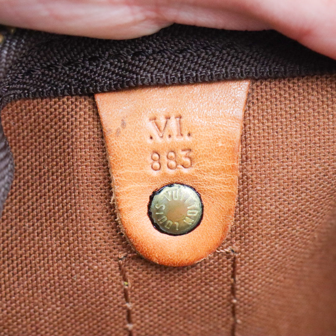 Louis Vuitton Keepall 55 Bandouliere Monogramm - 1257