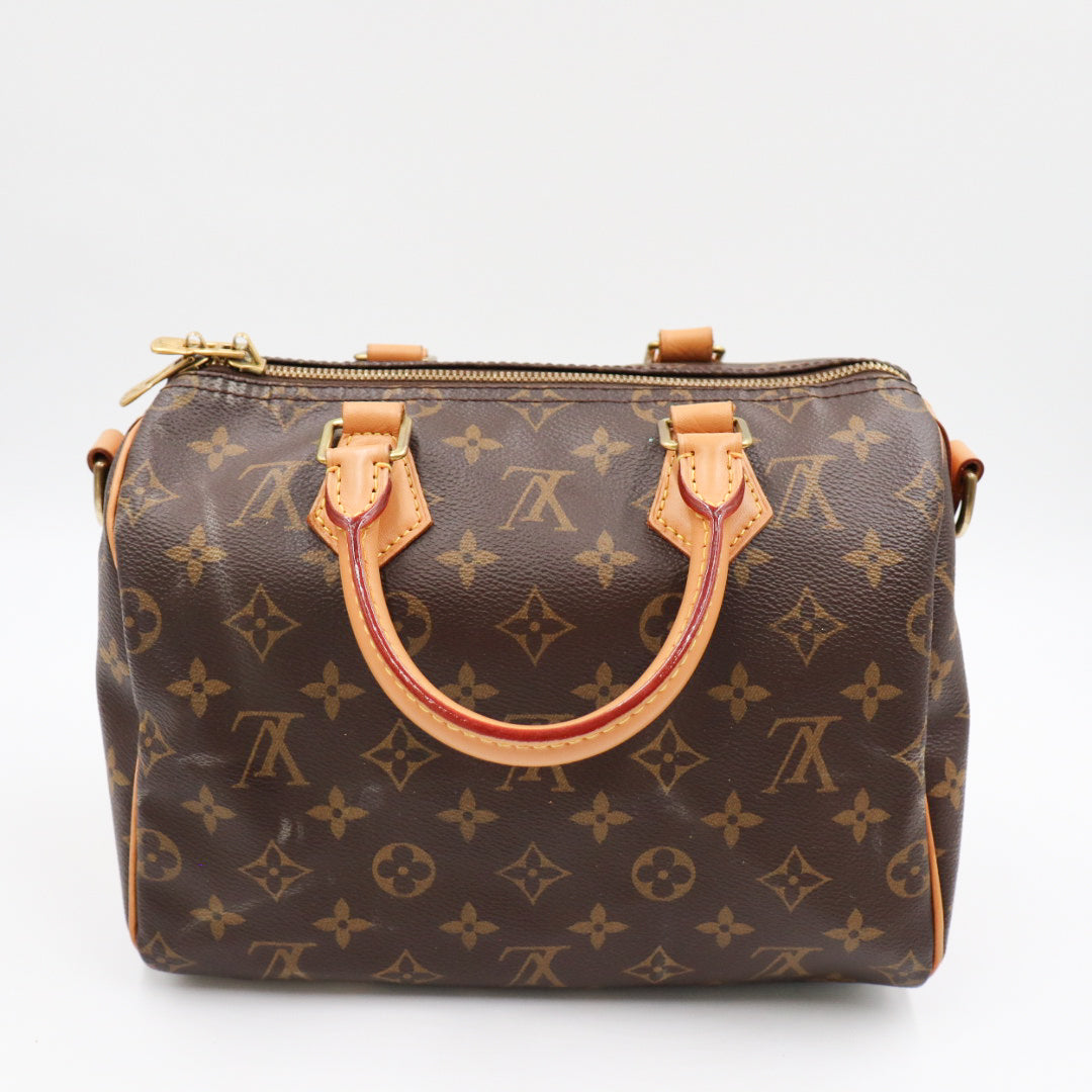 Louis Vuitton Speedy 25 Monogramm Bandouliere