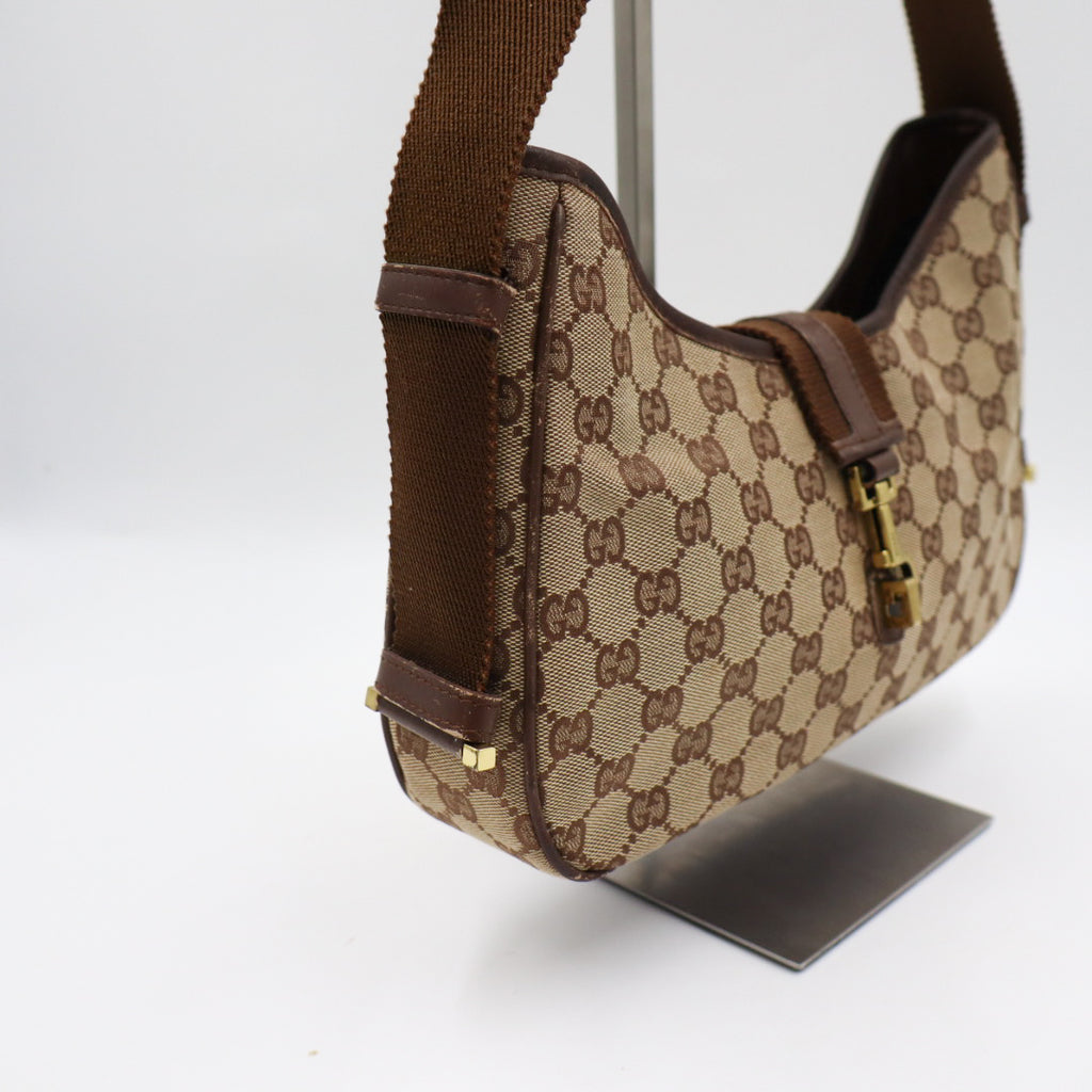 Gucci Jackie Canvas Hobo Monogramm
