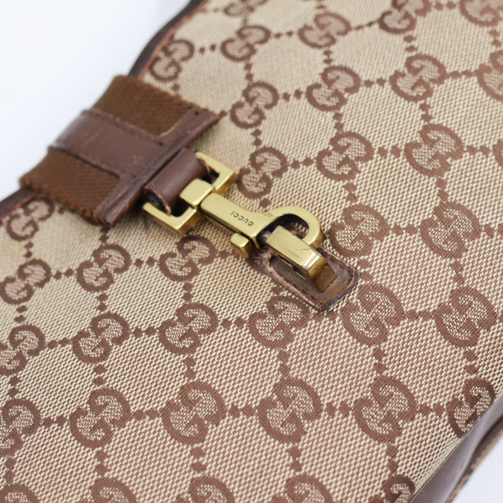 Gucci Jackie Canvas Hobo Monogramm