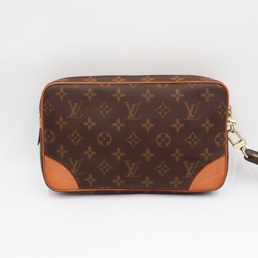 Louis Vuitton Marly Dragonne GM Monogramm Clutch