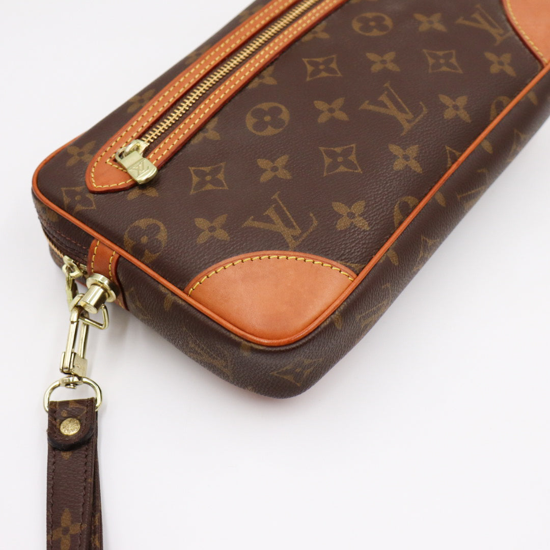 Louis Vuitton Marly Dragonne GM Monogramm Clutch