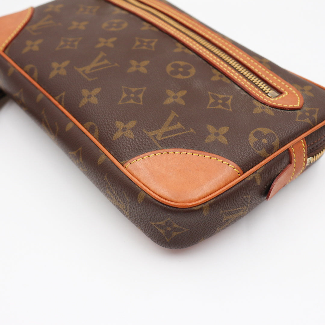 Louis Vuitton Marly Dragonne GM Monogramm Clutch