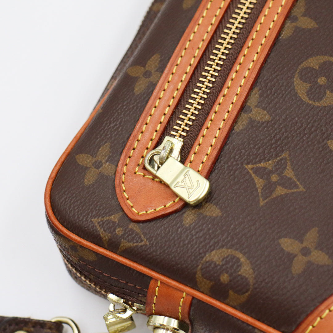 Louis Vuitton Marly Dragonne GM Monogramm Clutch