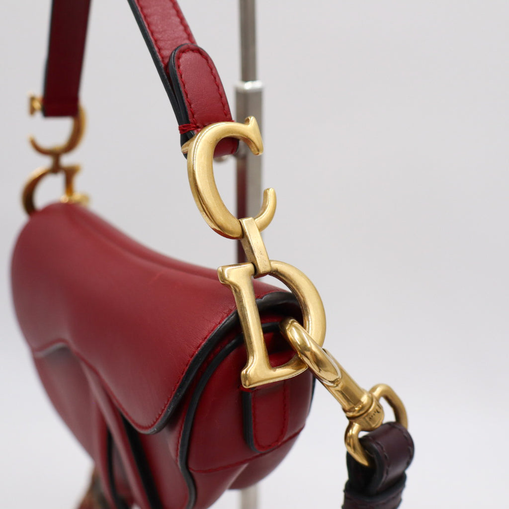 Christian Dior Saddle Bag Rot Small