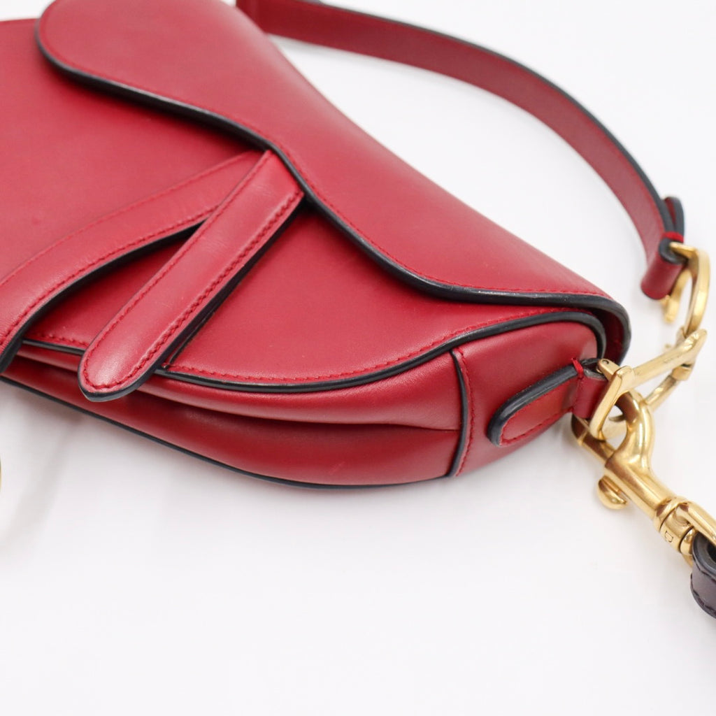 Christian Dior Saddle Bag Rot Small
