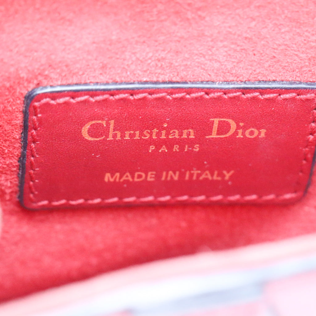 Christian Dior Saddle Bag Rot Small