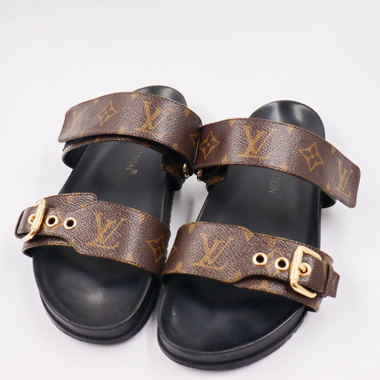 Louis Vuitton Sandalen Monogramm EU 37,5 - 734