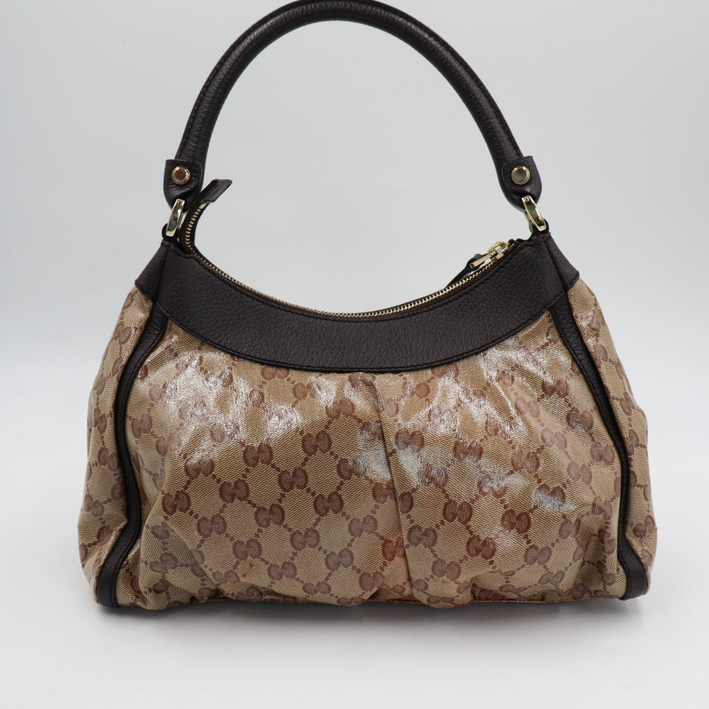 Gucci GG D-Ring Crystal Monogramm