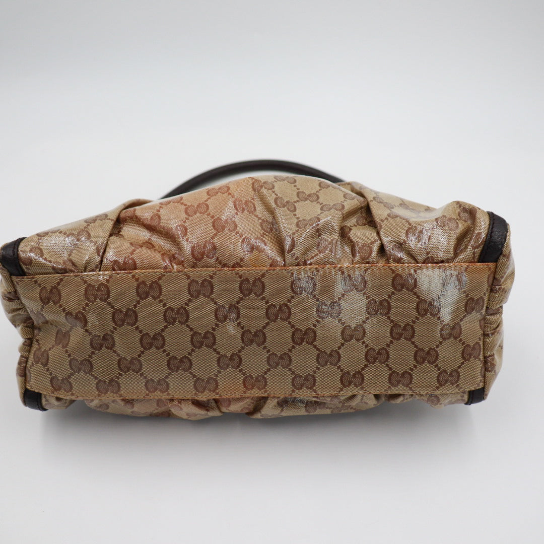 Gucci GG D-Ring Crystal Monogramm
