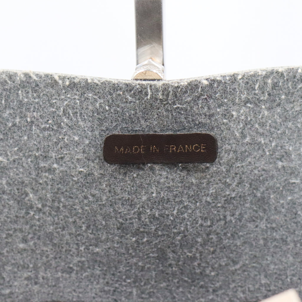 Chanel Rubber Shopper Tote Schwarz