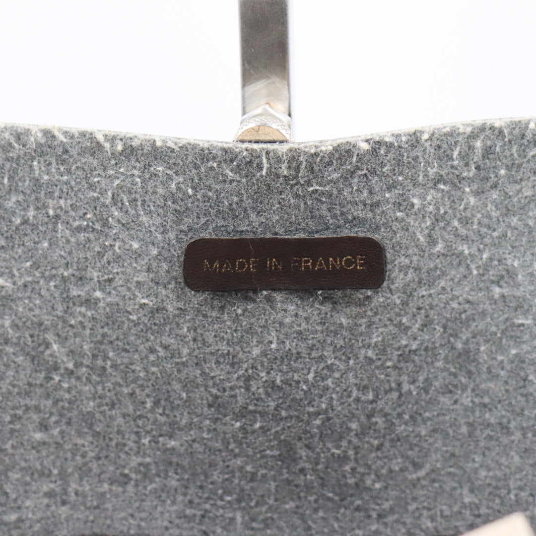 Chanel Rubber Shopper Tote Schwarz