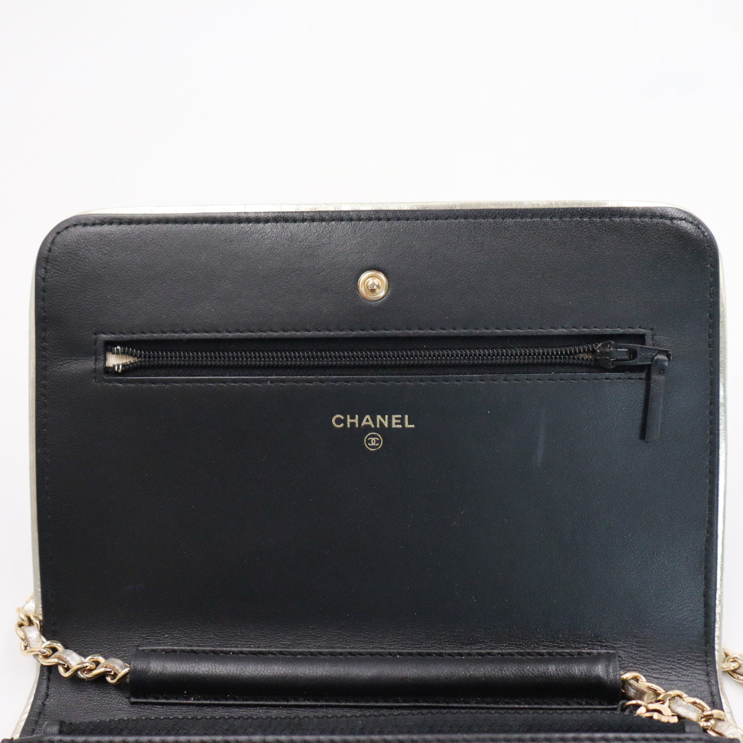 Chanel Matelasse Wallet on Chain