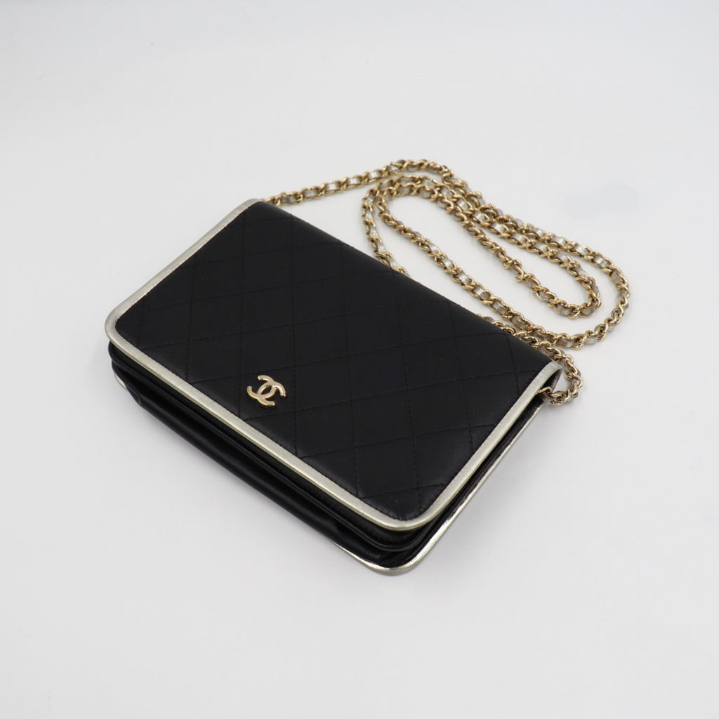 Chanel Matelasse Wallet on Chain