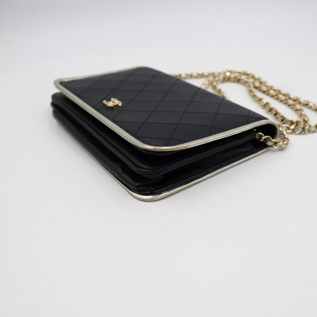 Chanel Matelasse Wallet on Chain