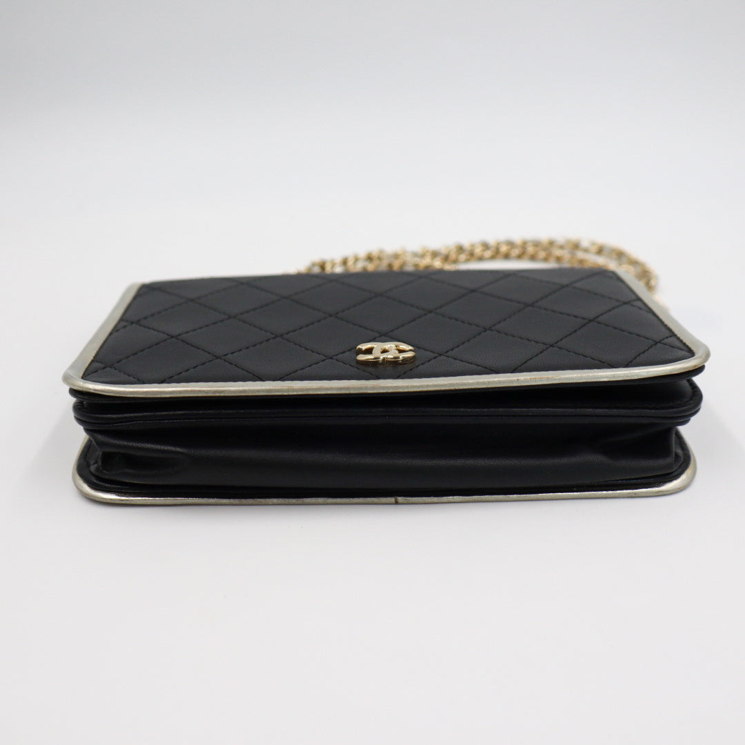 Chanel Matelasse Wallet on Chain