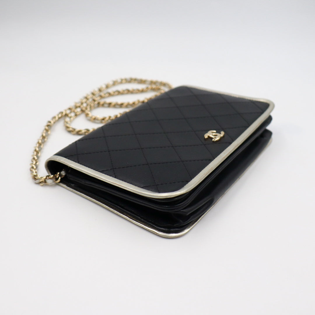 Chanel Matelasse Wallet on Chain