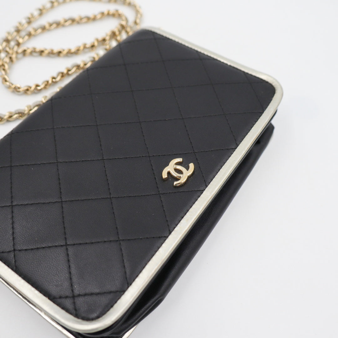 Chanel Matelasse Wallet on Chain