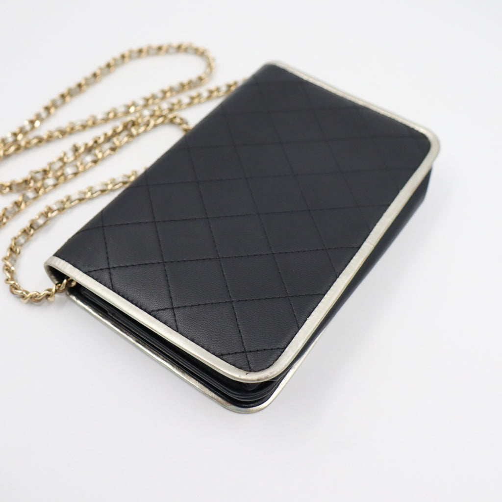 Chanel Matelasse Wallet on Chain
