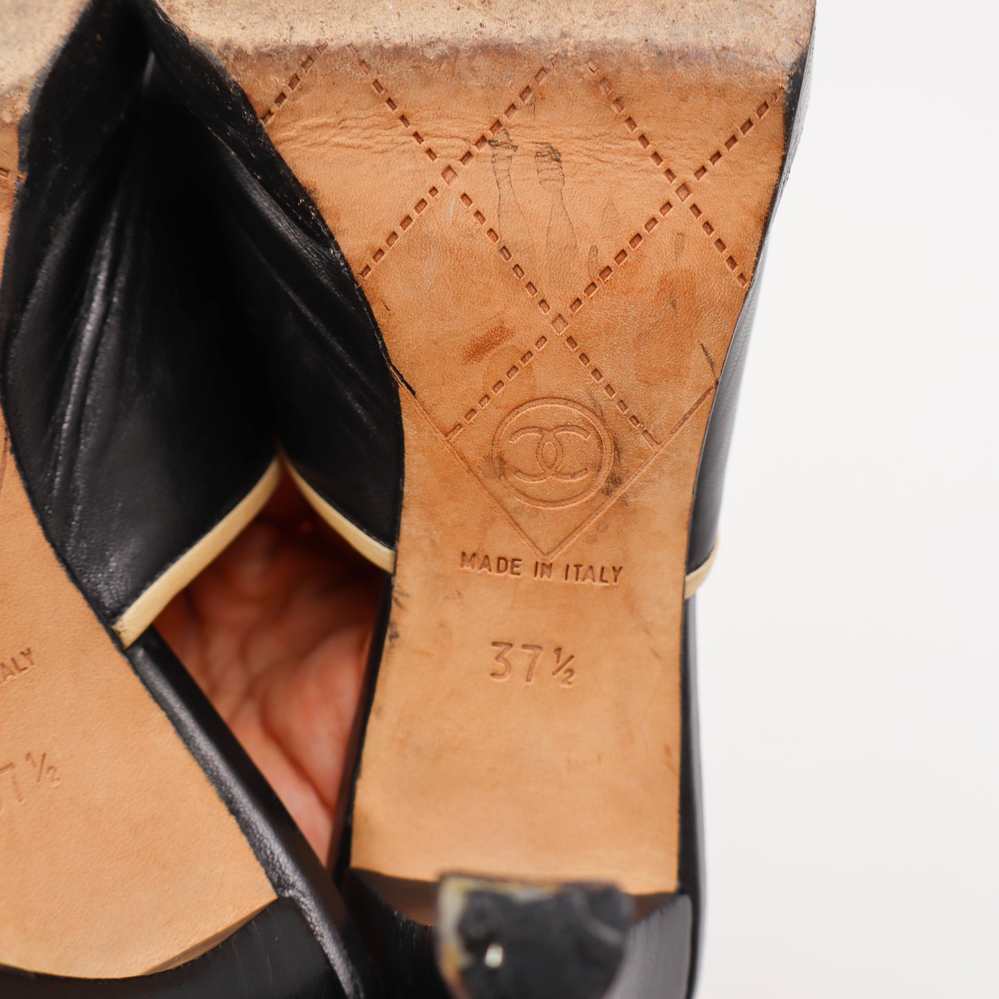 Chanel Kitten Heel EU 37,5 - 754