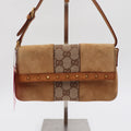 Gucci Two Tone Flap Pochette - 756