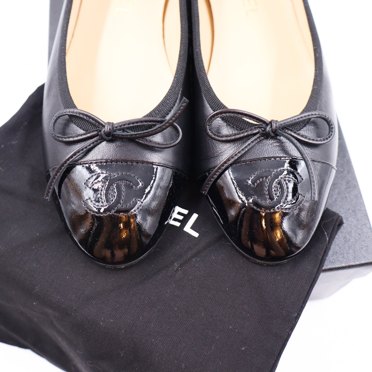 Chanel Ballerina Black EU 38 1/2 - 674