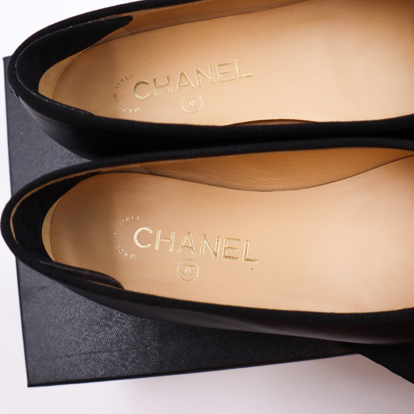 Chanel Ballerina Black EU 38 1/2 - 674