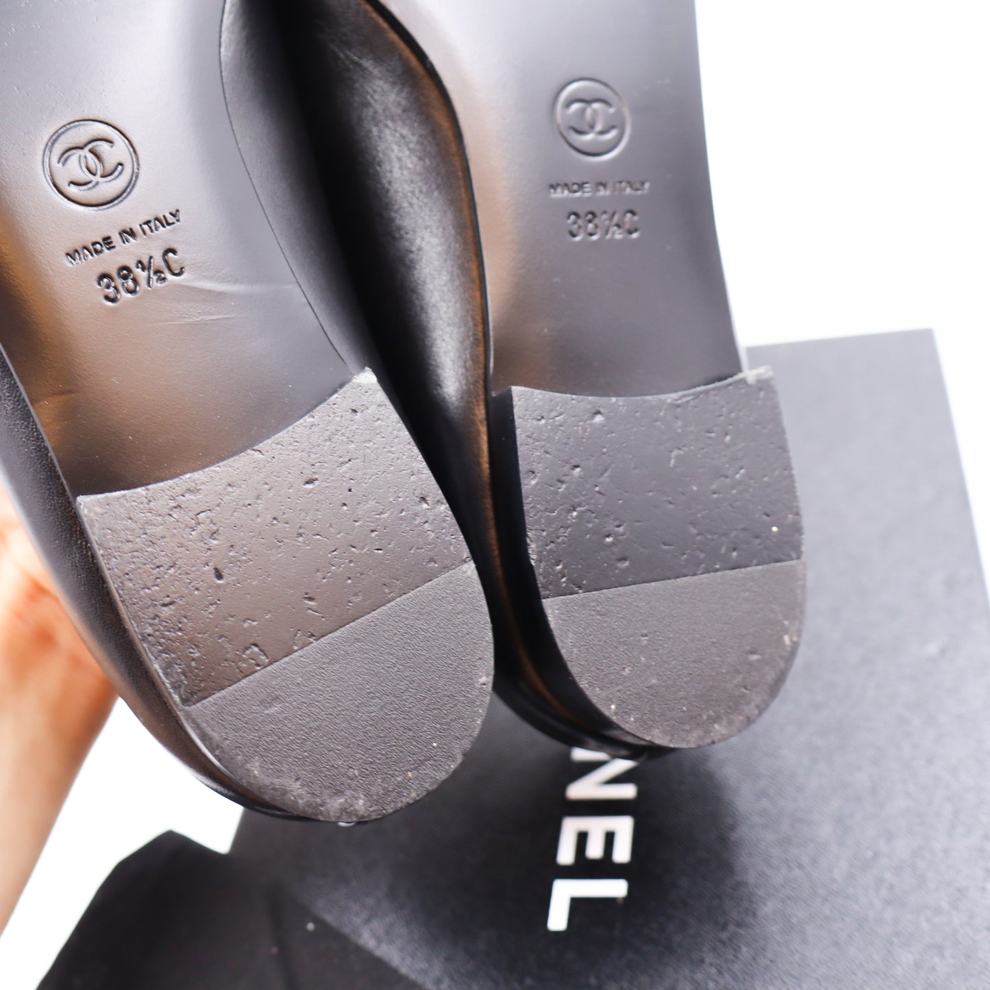 Chanel Ballerina Black EU 38 1/2 - 674