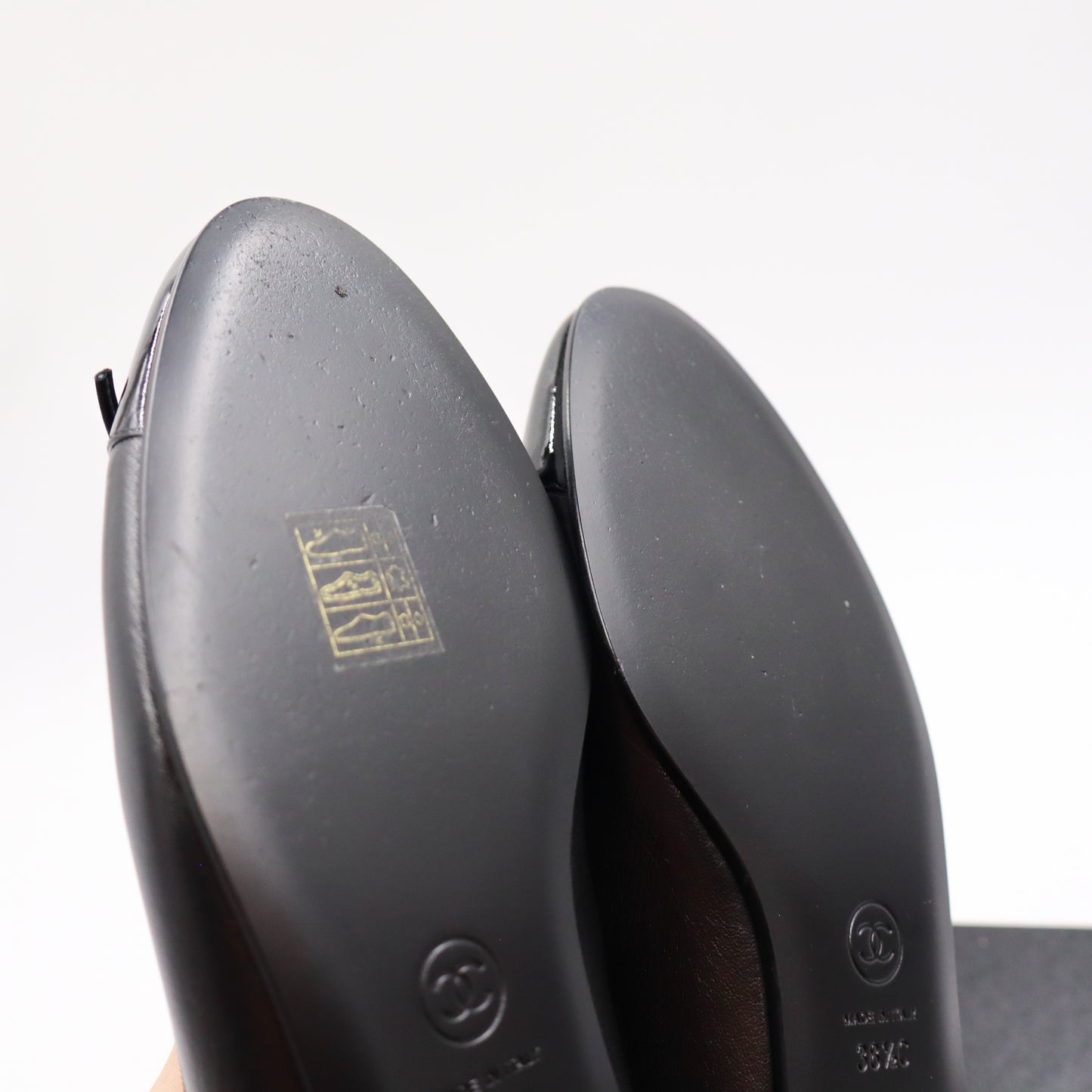 Chanel Ballerina Black EU 38 1/2 - 674