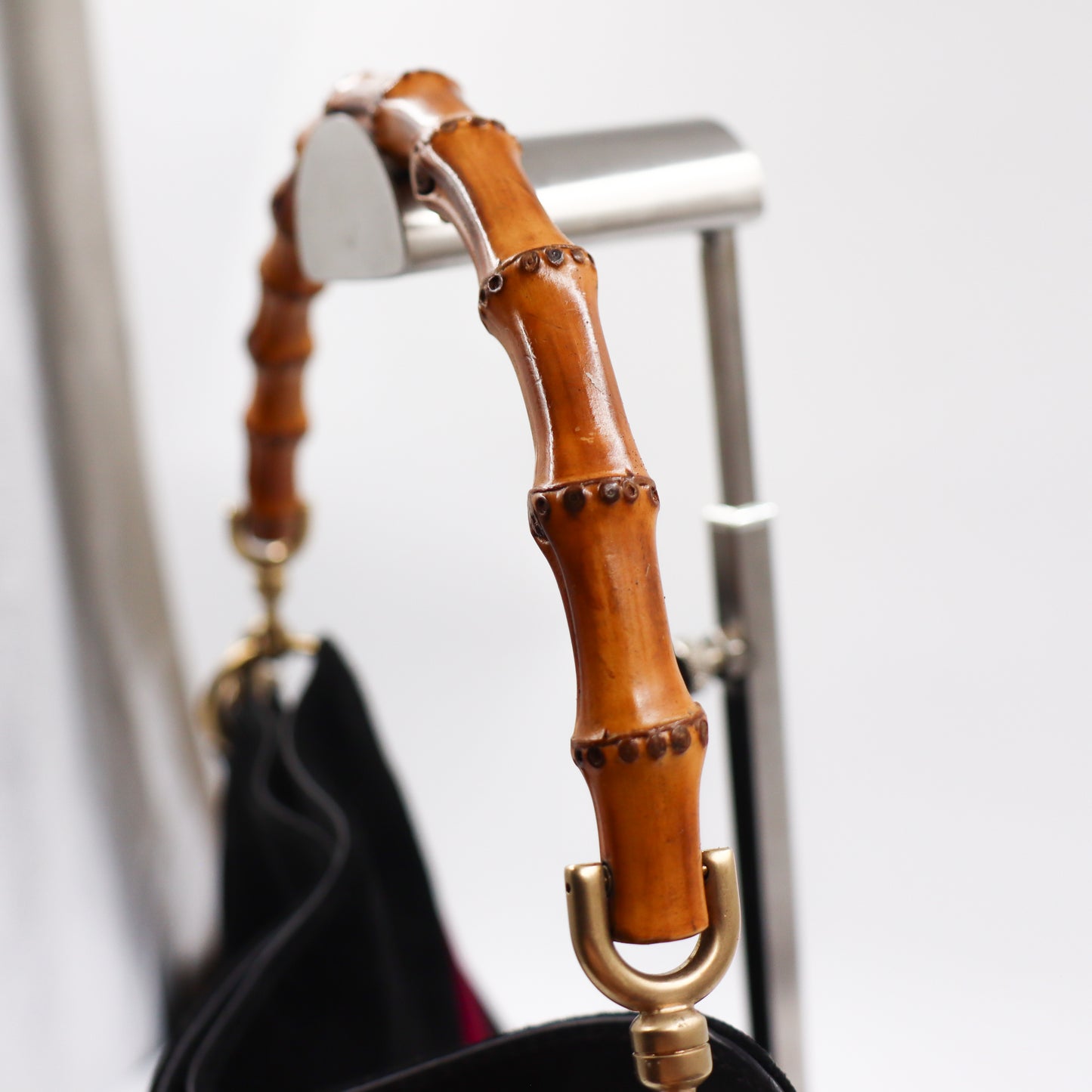Gucci Bamboo Wildleder Schultergurt - 701