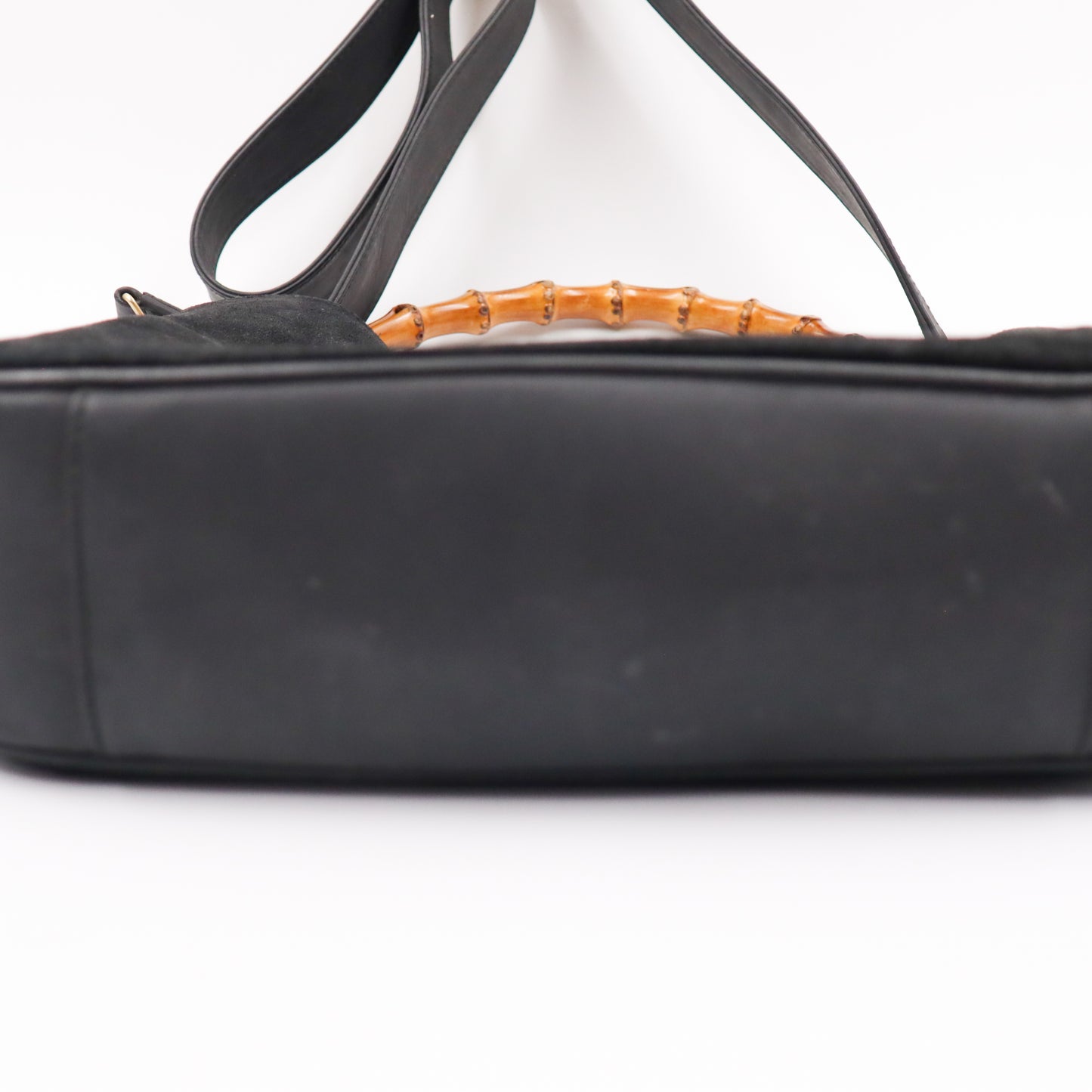 Gucci Bamboo Wildleder Schultergurt - 701