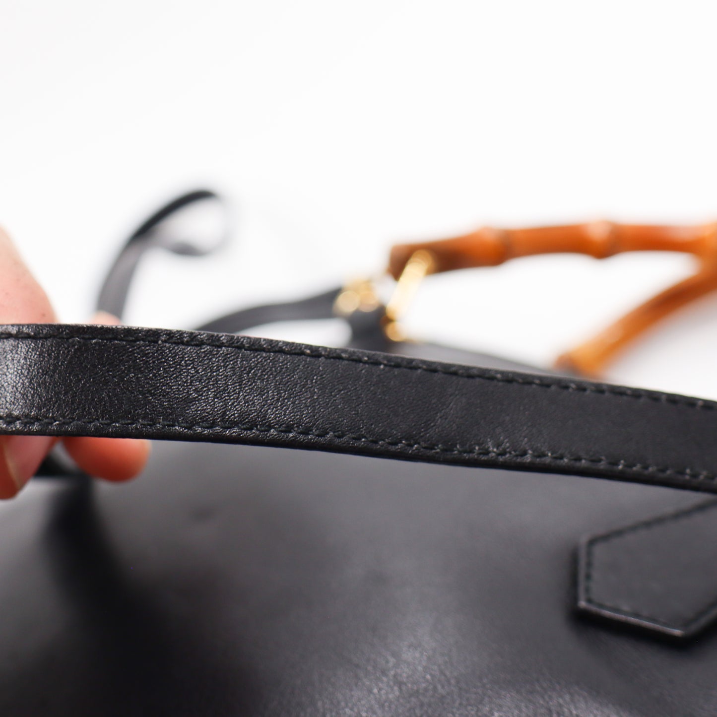Gucci Bamboo Leather PM - 702