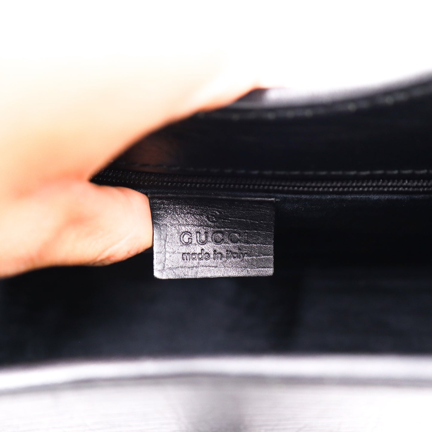 Gucci Jackie Leder Schwarz - 796