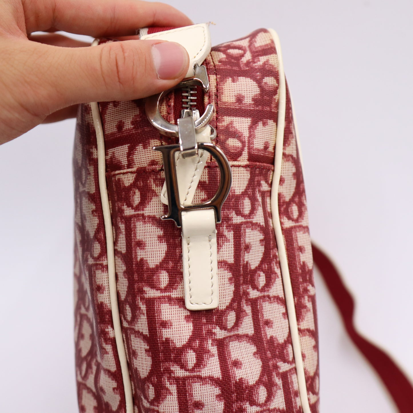Christian Dior Trotter Monogram Red - 795