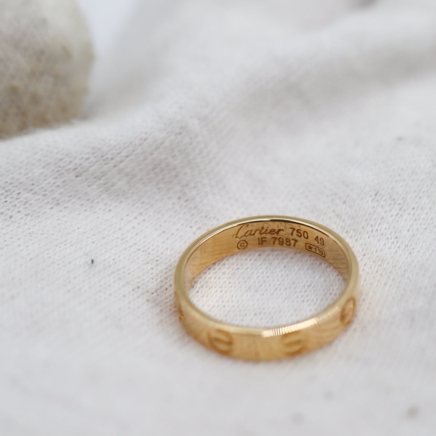 Cartier Love Ring Mini Size 49 - 814
