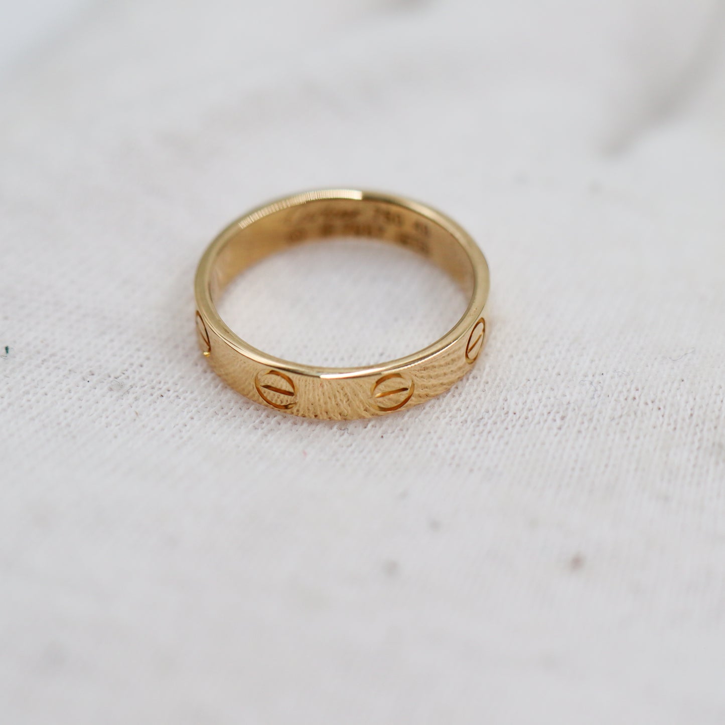 Cartier Love Ring Mini Size 49 - 814