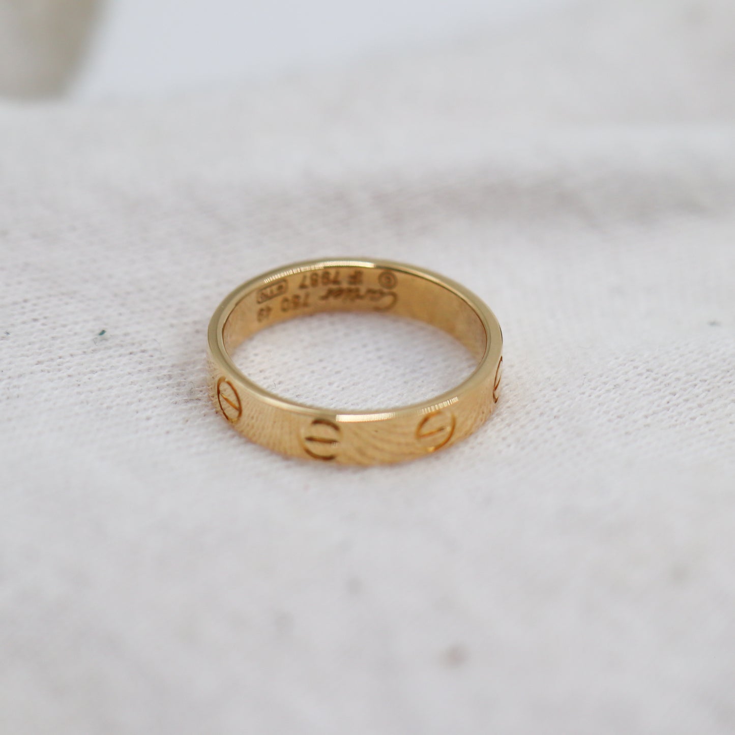 Cartier Love Ring Mini Size 49 - 814