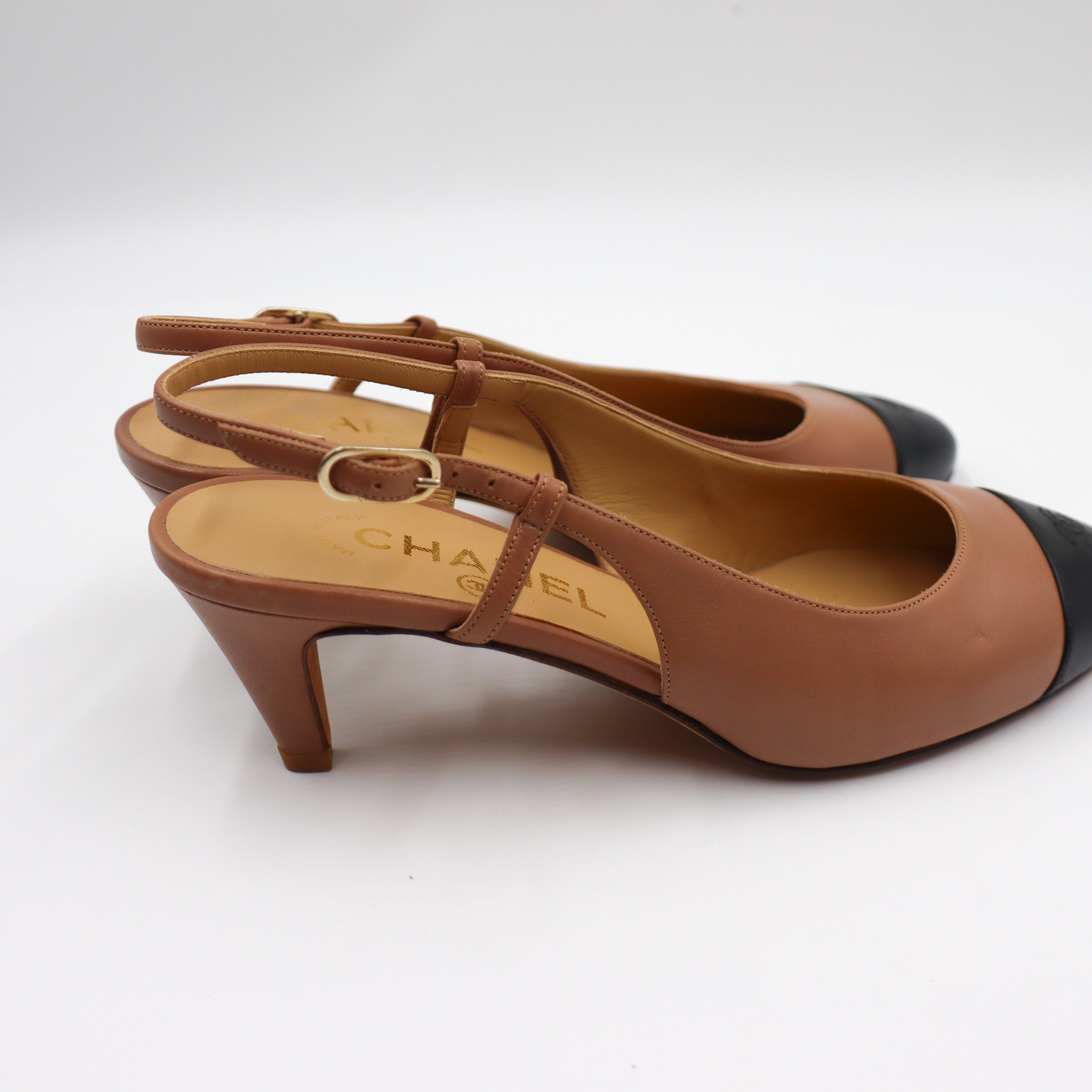 Chanel Mules Heels EU 36,5 - 907