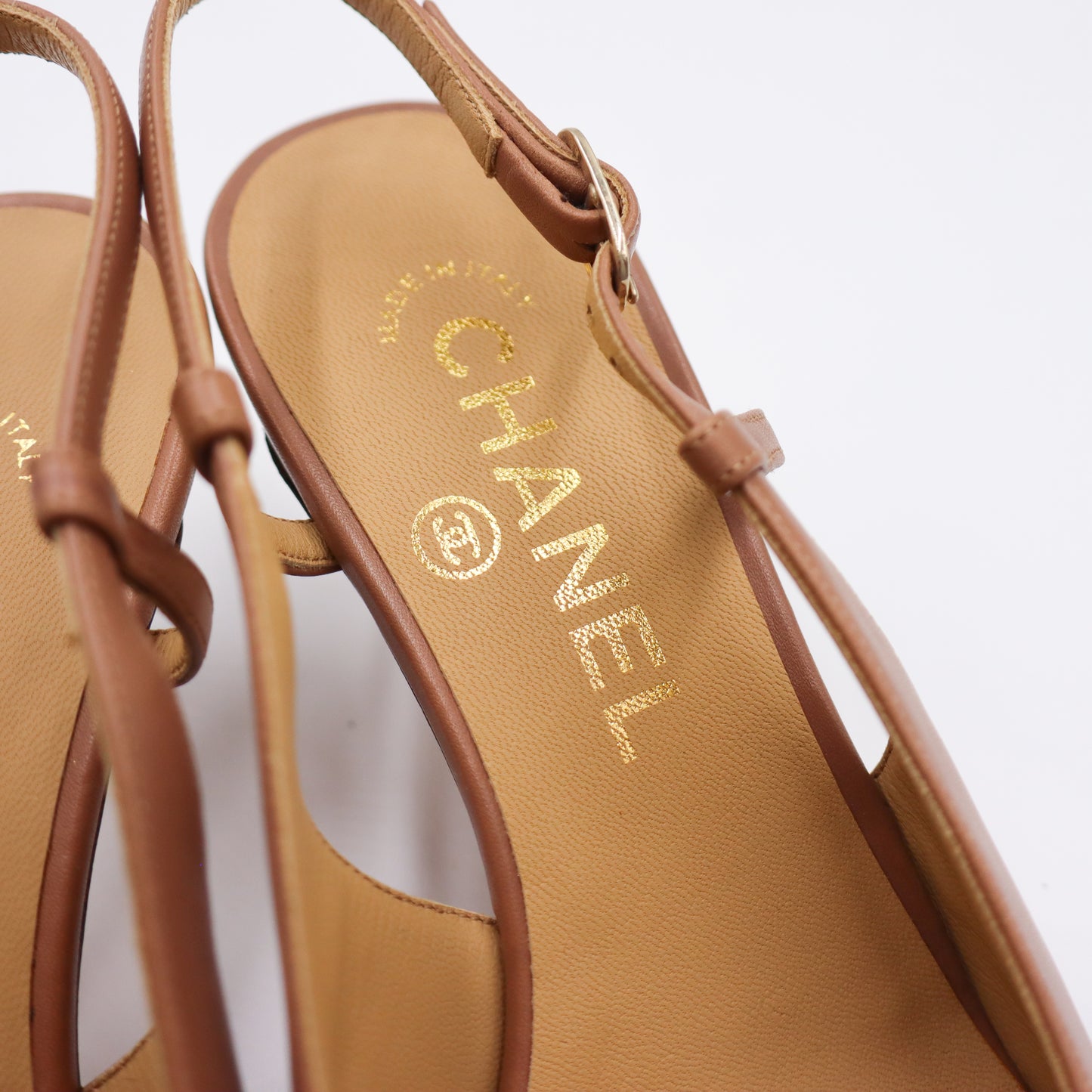 Chanel Mules Heels EU 36,5 - 907