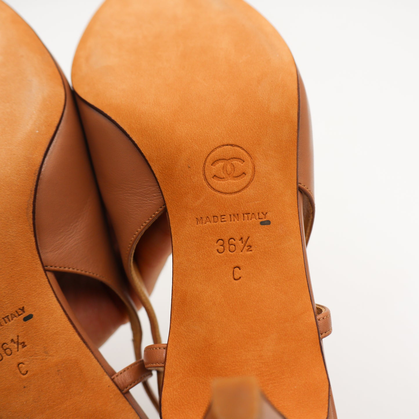 Chanel Mules Heels EU 36,5 - 907