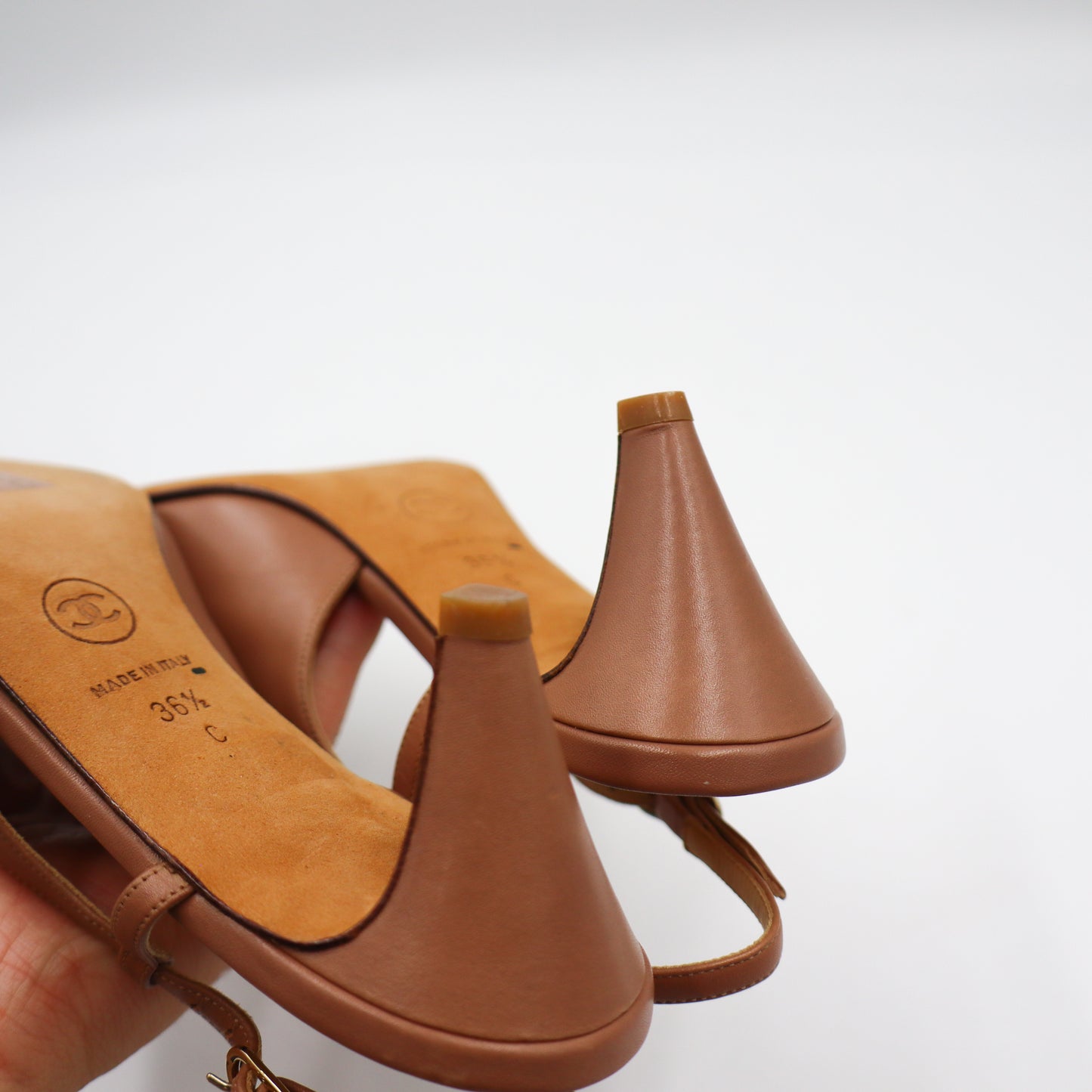 Chanel Mules Heels EU 36,5 - 907