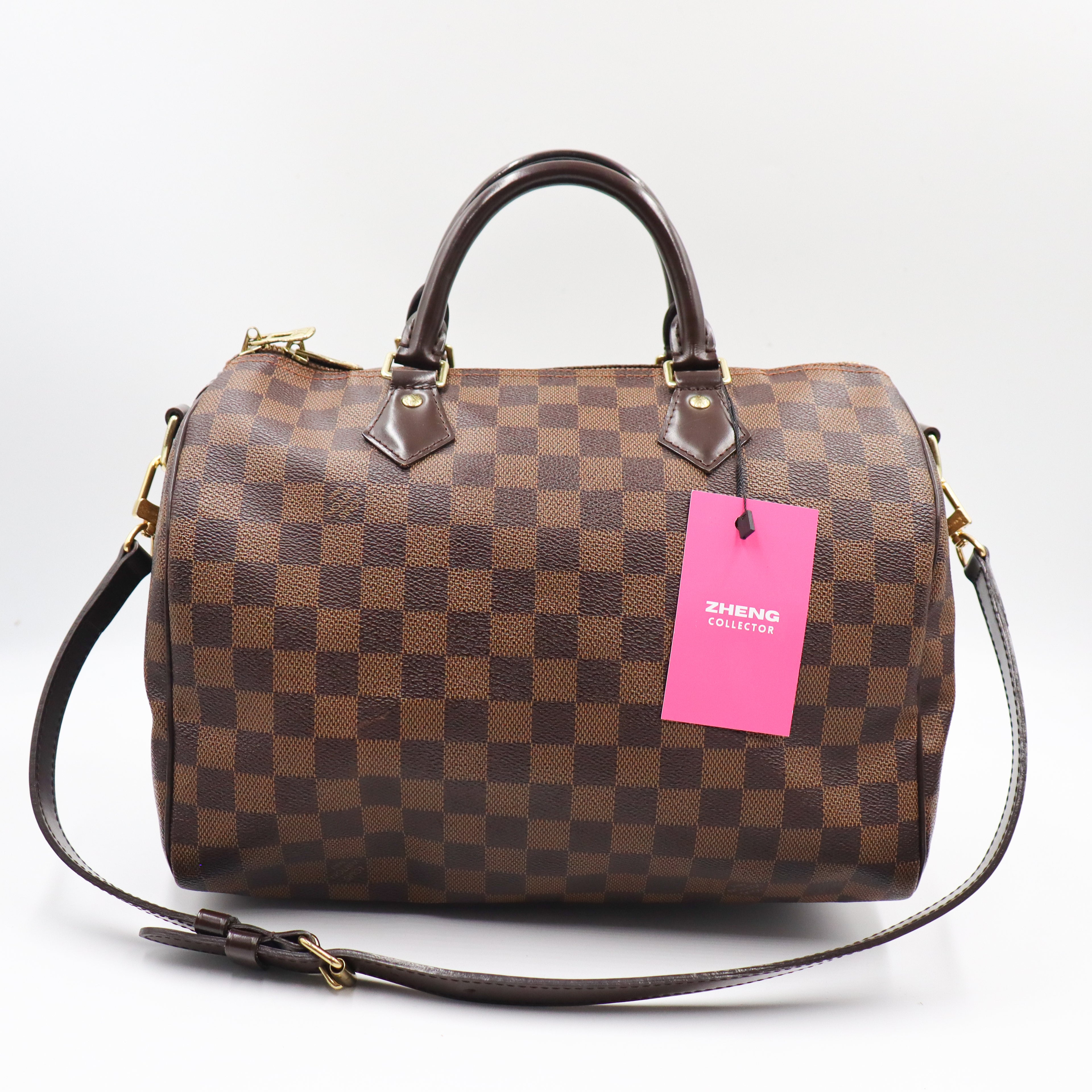 Louis Vuitton Speedy 30 Bandouliere Damier - 835