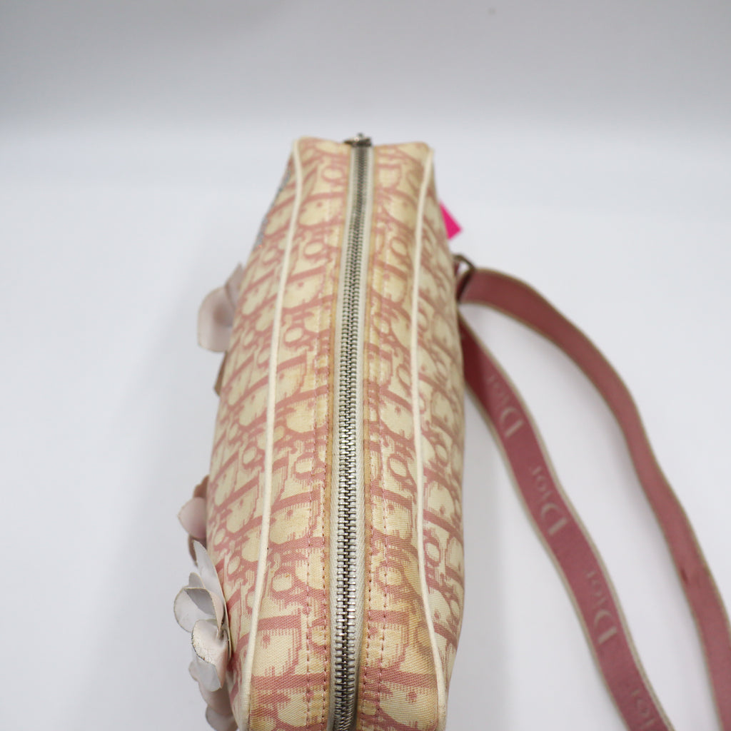 Dior Monogram Trotter Flower Oblique - 837