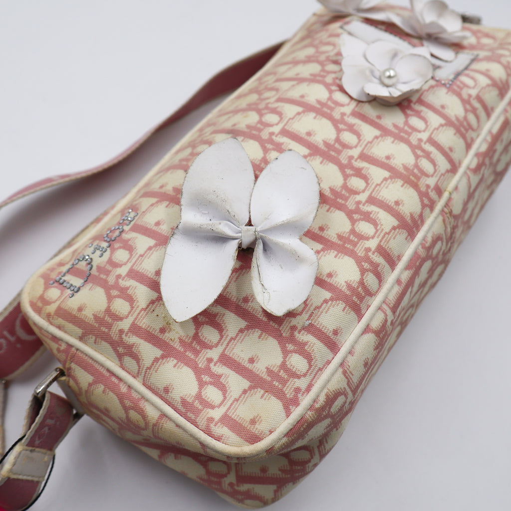 Dior Monogram Trotter Flower Oblique - 837