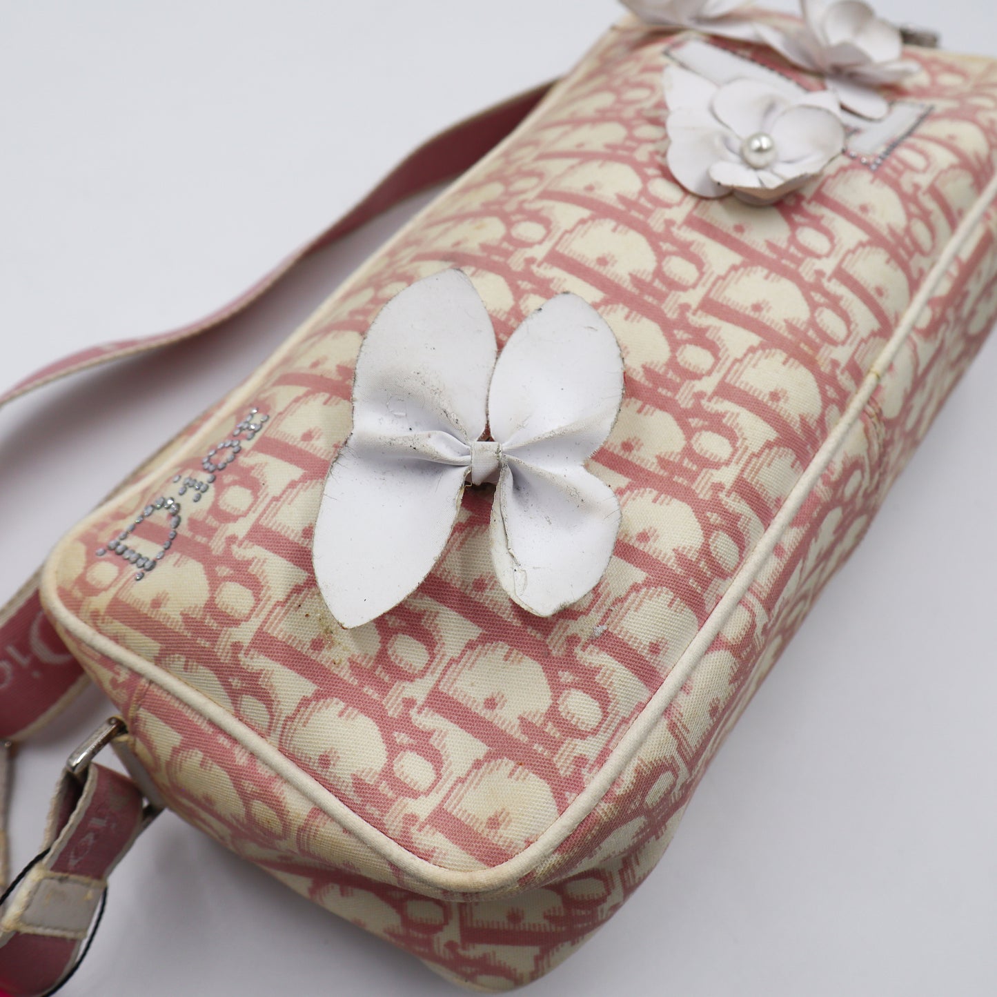 Dior Monogram Trotter Flower Oblique - 837