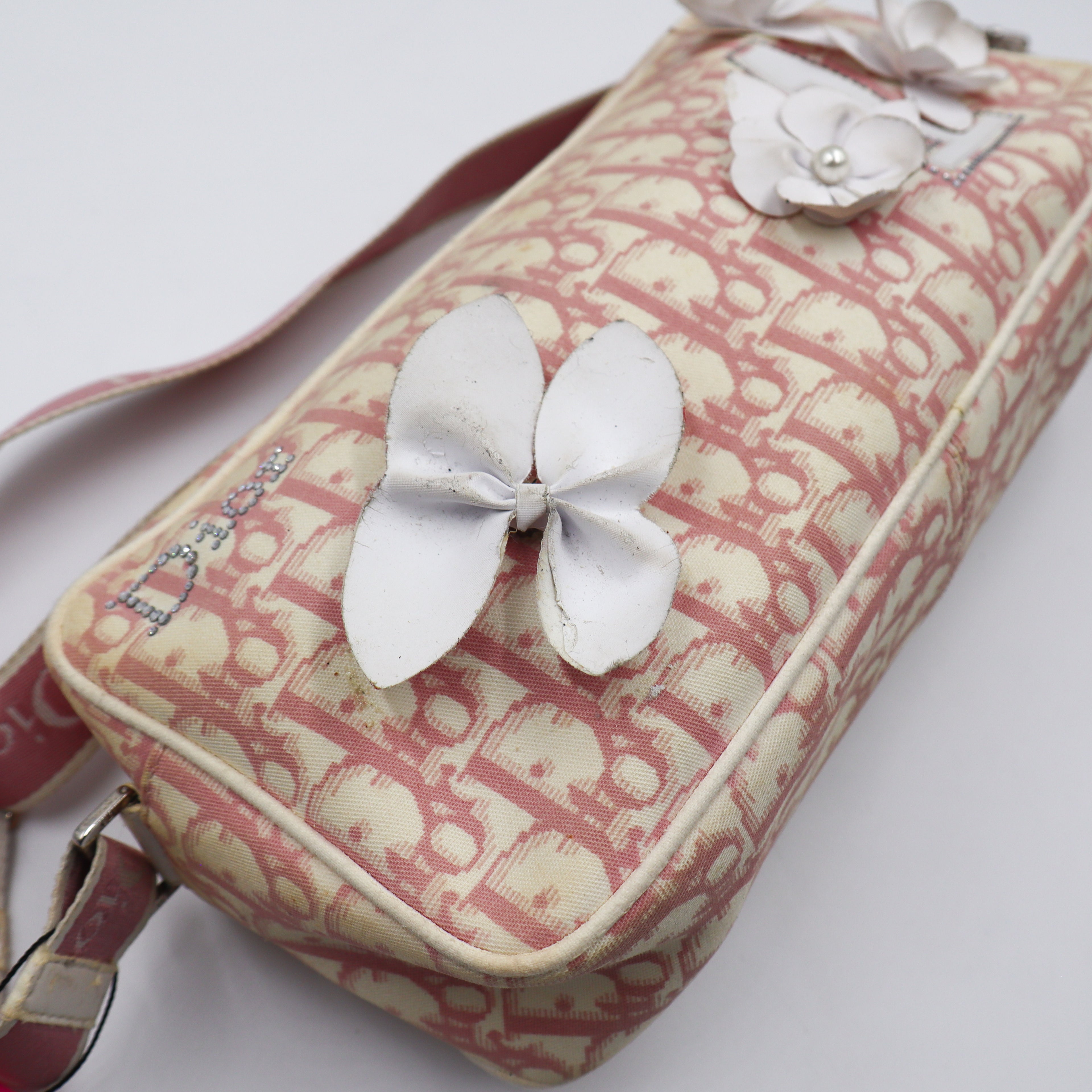 Dior Monogram Trotter Flower Oblique - 837